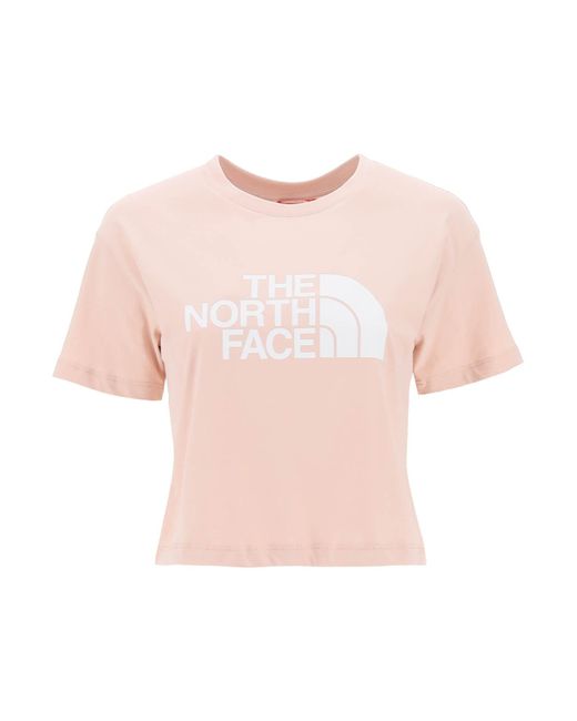 The North Face -T Shirt Cropped Easy Stampa Logo-