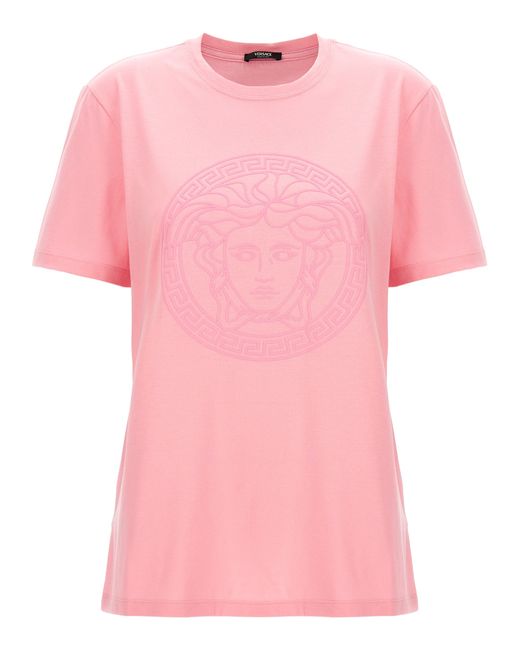 Versace -Medusa T Shirt Rosa-