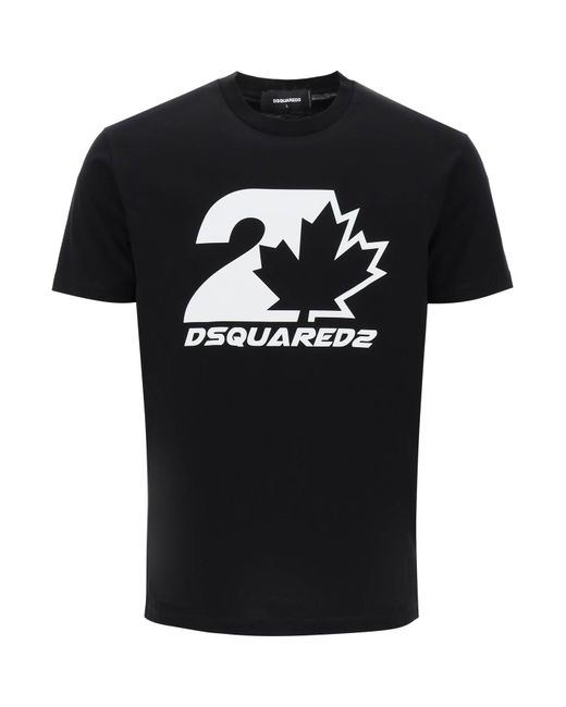 Dsquared2 -T Shirt Stampata Cool Fit-