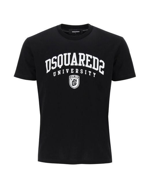 Dsquared2 -T Shirt Stampa College-