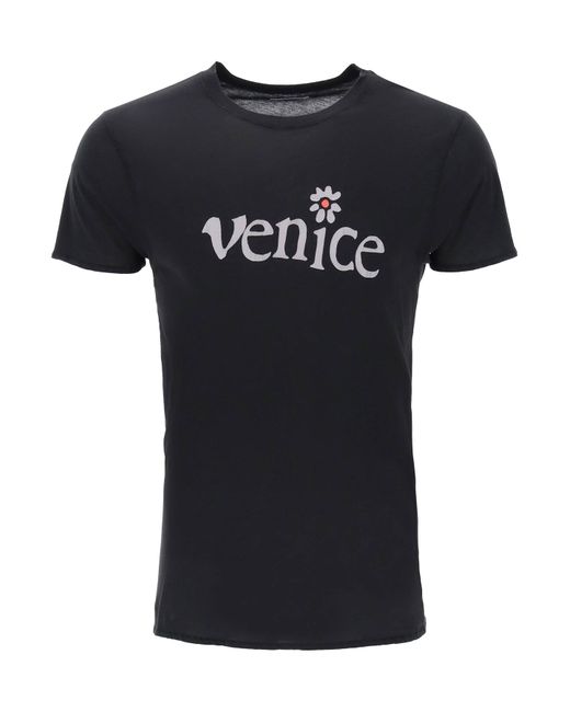 Erl -T Shirt Stampa Venice-