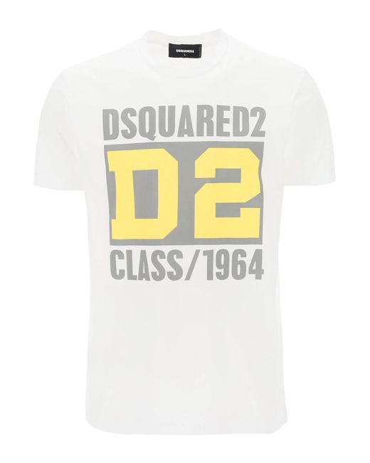 Dsquared2 -T Shirt Fit Cool D2 Class 1964-