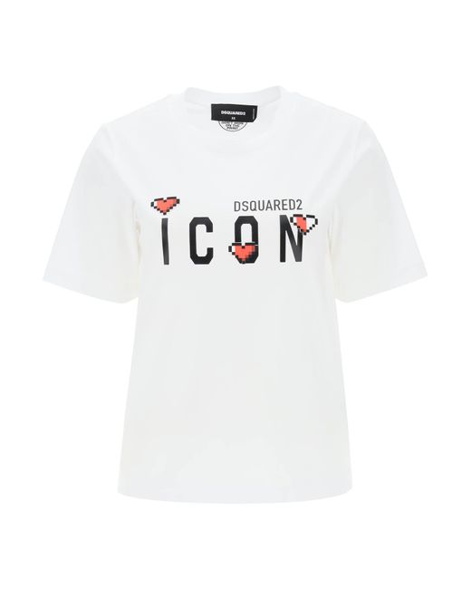 Dsquared2 -T Shirt Icon Game Lover-