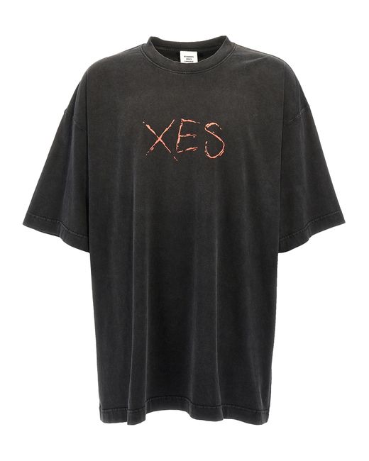 Vetements -Xes T Shirt Nero-