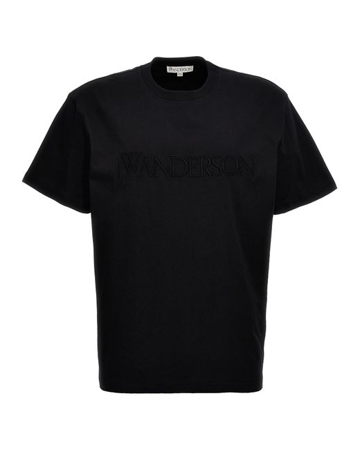 J.W.Anderson J. W. Anderson-Logo T Shirt Nero-