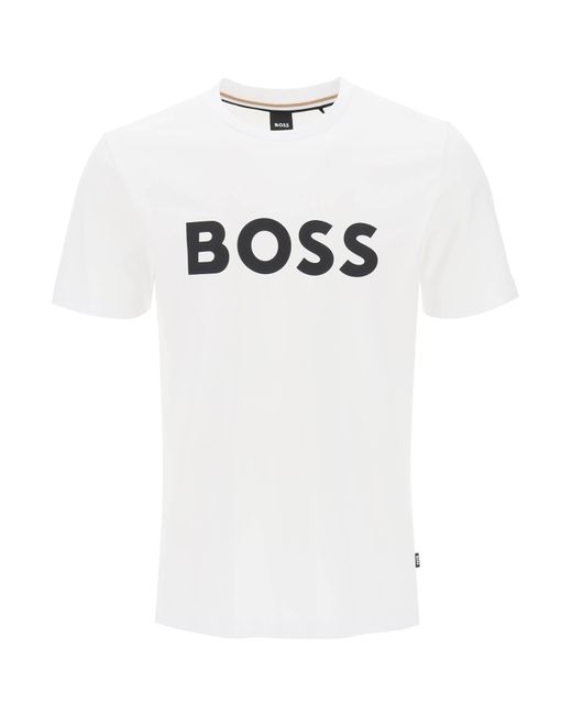Boss -T Shirt Tiburt 354 Stampa Logo-