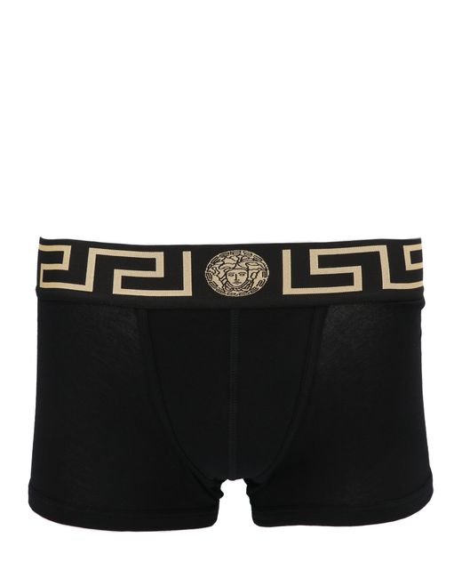 Versace -Logo Boxer Shorts Intimo Nero-