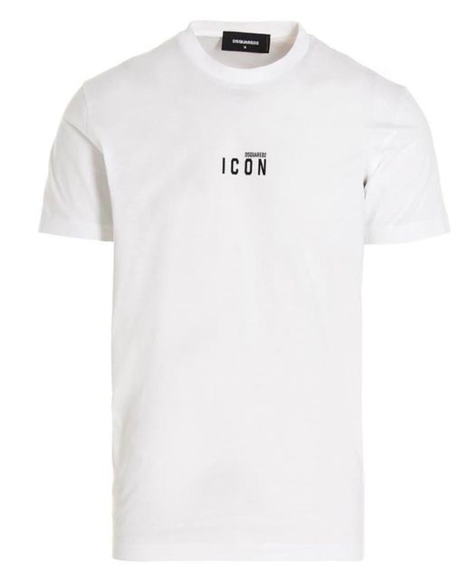 Dsquared2 -Icon T Shirt Bianco-
