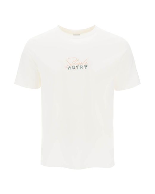 Autry -T Shirt Girocollo Jeff Staple-