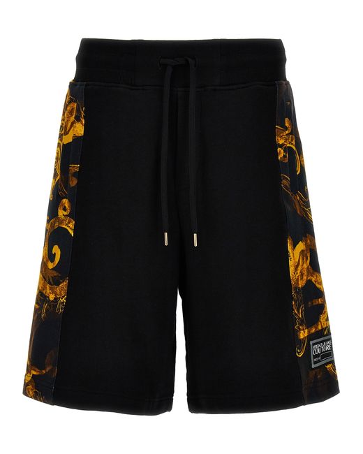 Versace Jeans Couture -Contrast Band Bermuda Shorts Short
