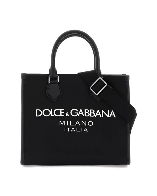 Dolce & Gabbana -Borsa Tote Piccola Nylon-