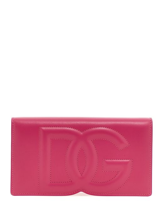 Dolce & Gabbana -Logo Smartphone Holder Accessori Hi Tech Fucsia-
