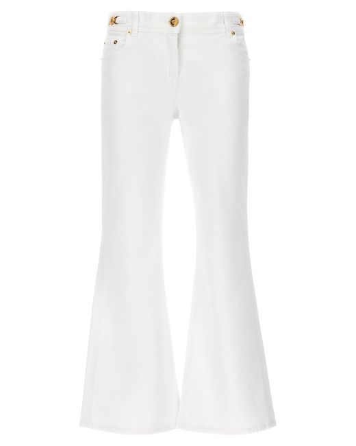Versace -Flared Jeans Bianco-