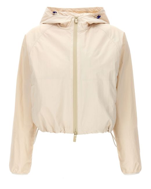 Burberry -Cropped Hooded Jacket Giacche