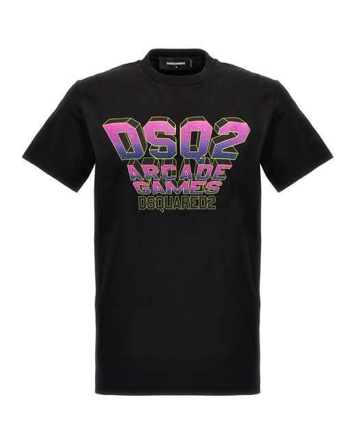 Dsquared2 -Cool Fit T Shirt Nero-