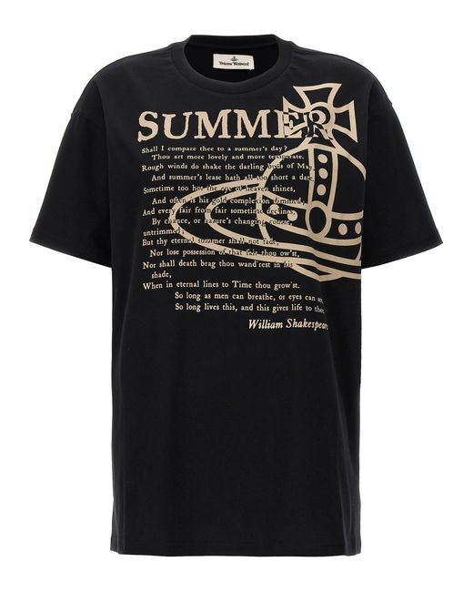 Vivienne Westwood -Summer T Shirt Nero-