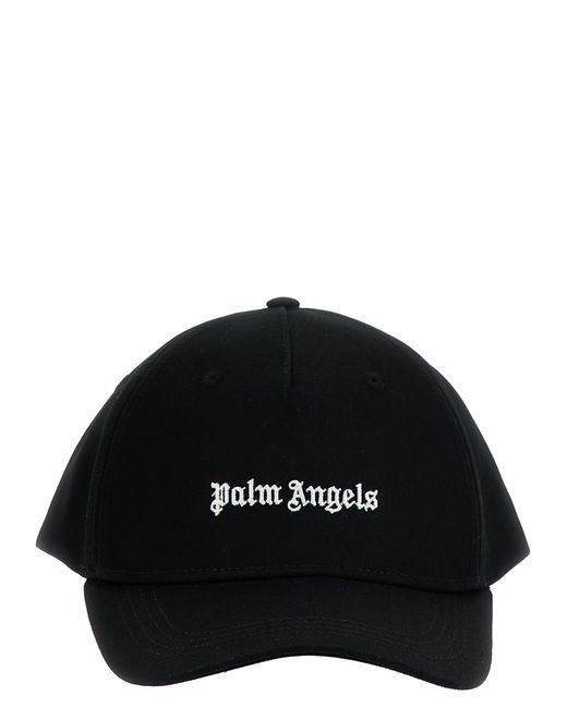 Palm Angels -Classic Logo Cappelli Bianco/Nero-