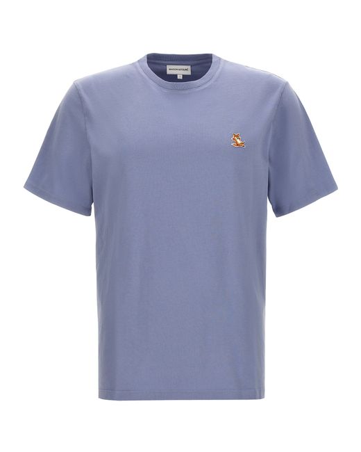 Maison Kitsuné -Chillax Fox T Shirt Celeste-