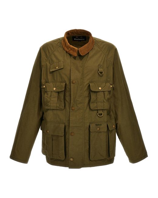 Barbour -Modified Transport Giacche Verde-Uomo
