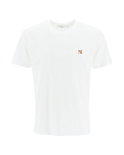 Maison Kitsuné -T Shirt Patch Fox Head-