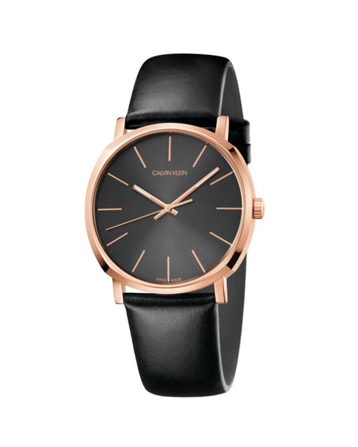 Calvin Klein Posh Quartz Dark Grey Dial Watch