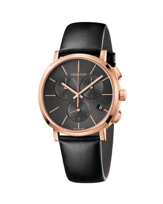 Calvin Klein Posh Chronograph Quartz Dark Grey Dial Watch