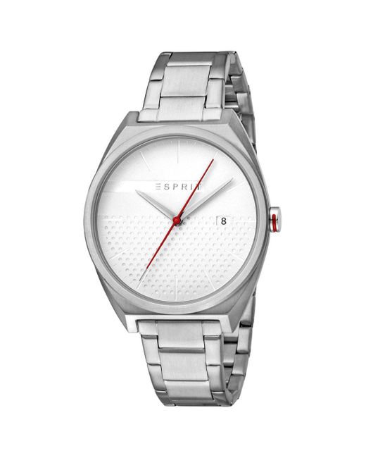 Esprit Grey Stainless Steel Strap Watch
