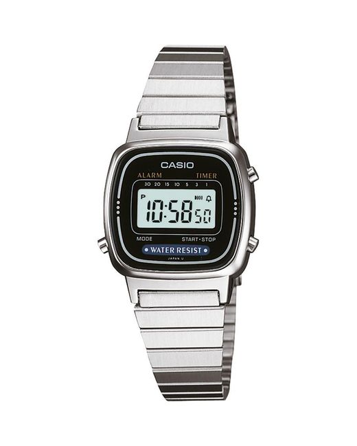 Casio LA670WA-1 Daily Alarm Digital Womens Watch