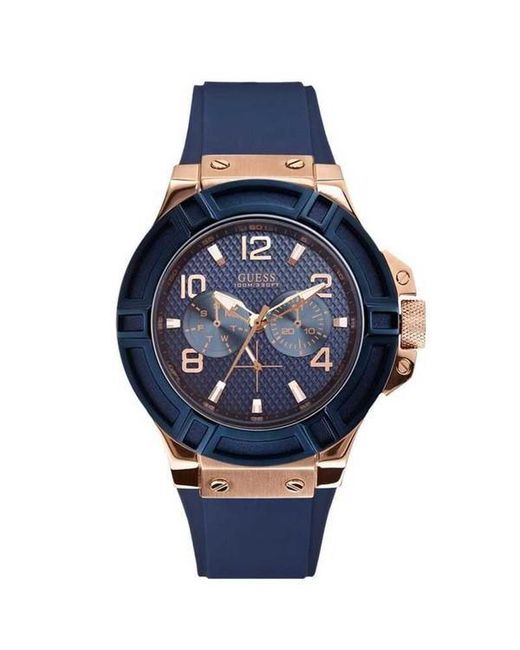 Guess W0247G3 Silicone Mens Watch