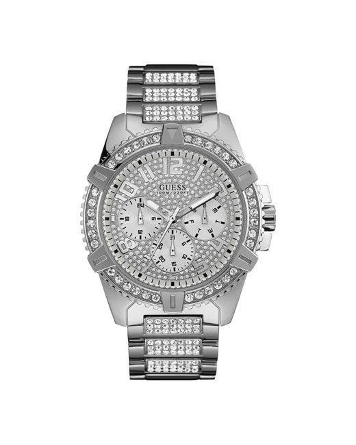 Guess W0799G1 Frontier Quartz Crystal Dial Mens Watch