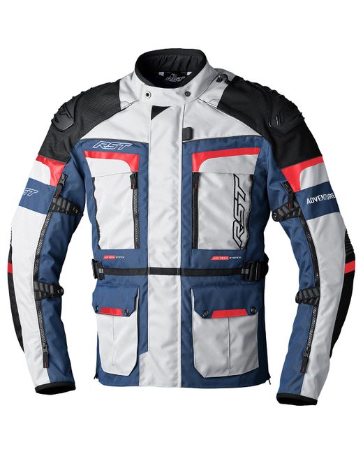 Rst Pro Series Adventure-X Ce Textile Motorcycle Jacket Blue/Red