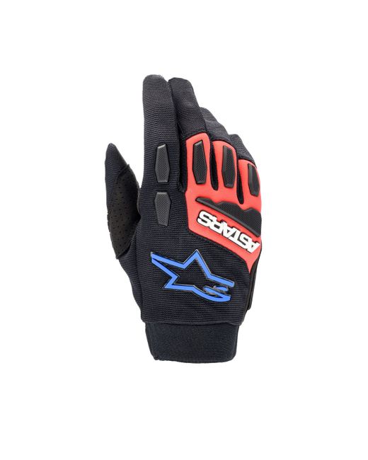 Alpinestars Full Bore Xt Motorcycle Gloves Black Bright Blue