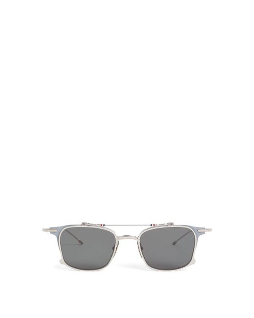 Dita, Inc. X Thom Browne Square Thin Frame Sunglasses