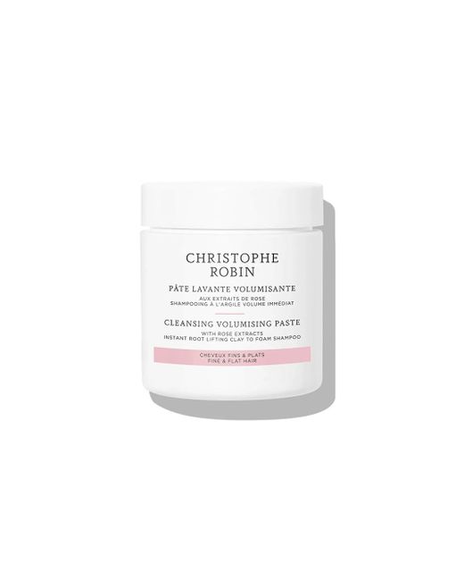 Christophe Robin Cleansing Volumizing Paste With Rassoul Clay Rose 75ml