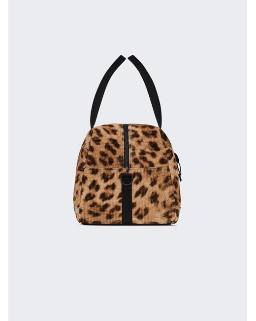 Saint Laurent Leopard Print Nuxx Duffle Bag