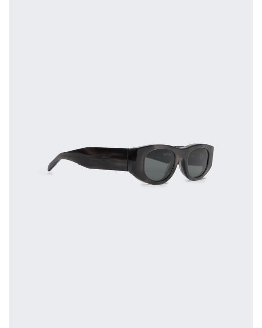 Thierry Lasry Mastermindy Sunglasses Grey And Black