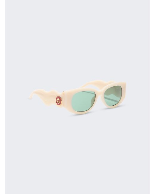 Casablanca Oval Wave Sunglasses