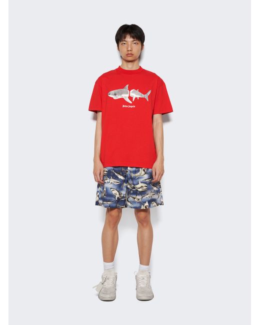Palm Angels Sharks Easy Shorts
