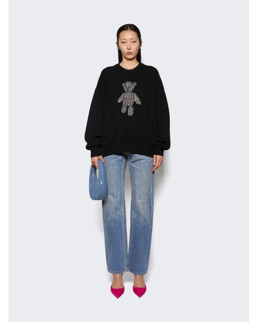 Alexander Wang Pullover With Crystal Beiress Inlay