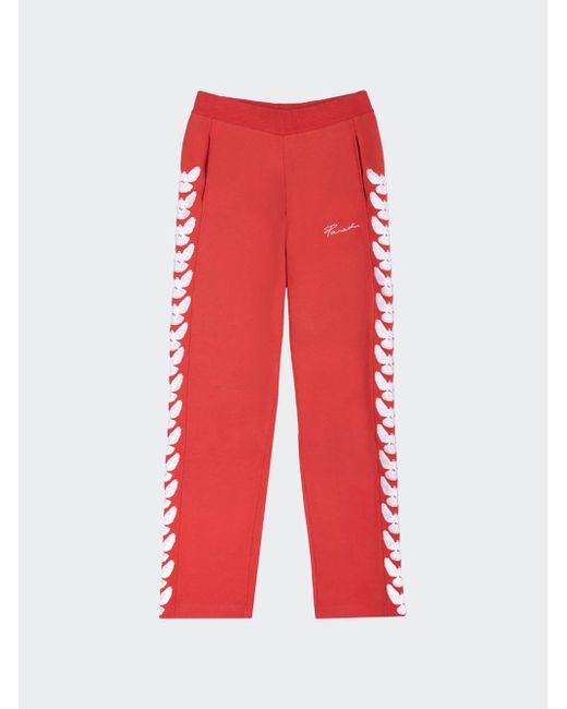 3.Paradis Embroidered Doves Track Pants