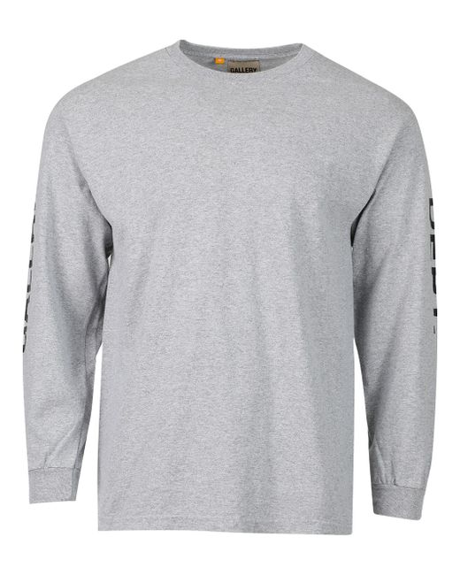 Gallery Dept French Collector Long-sleeve T-shirt Grey