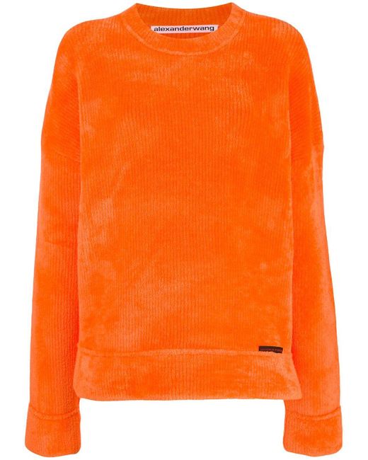 Alexander Wang Ribbed Round Neck Sweater
