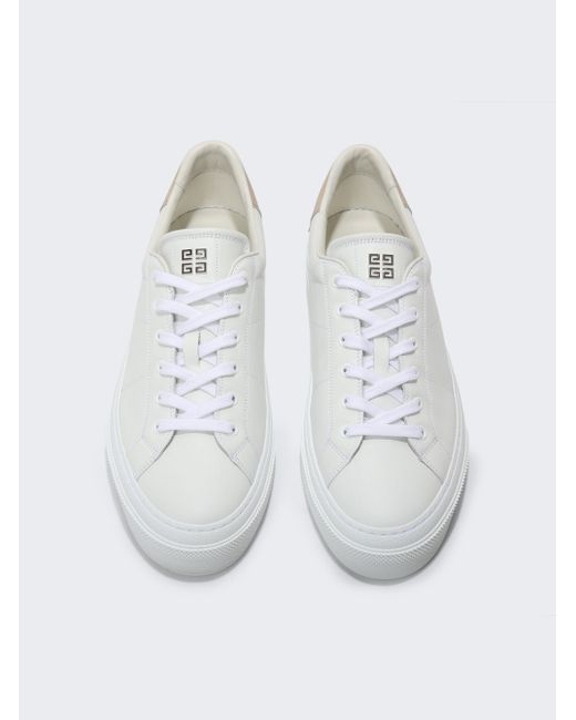 Givenchy City Sport Lace-up Sneaker White And