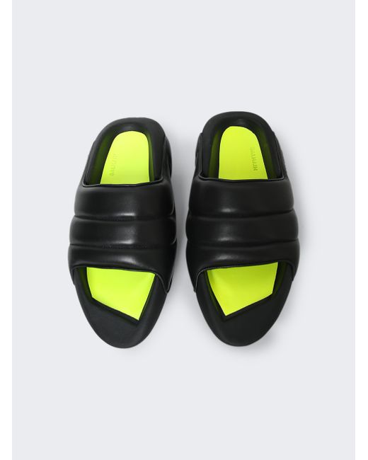 Balmain B-it Puffy Quilted Slides
