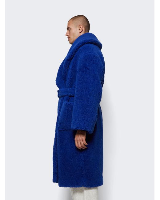 Casablanca Recycled Polyester Shearling Robe