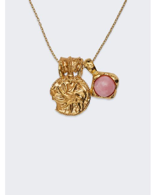 Alighieri The Heart Of Sun Opal Necklace