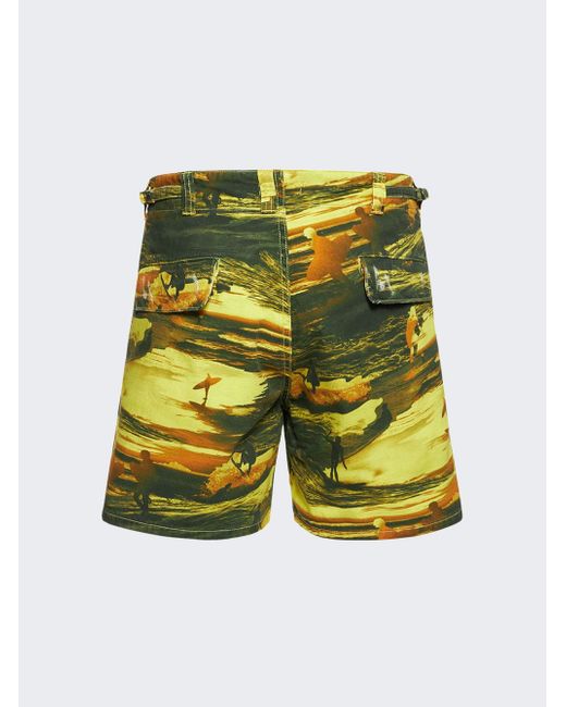 Erl Printed Cargo Shorts