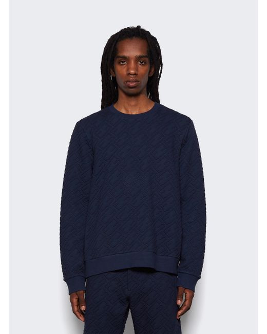 Fendi Embossed Jersey Sweatshirt
