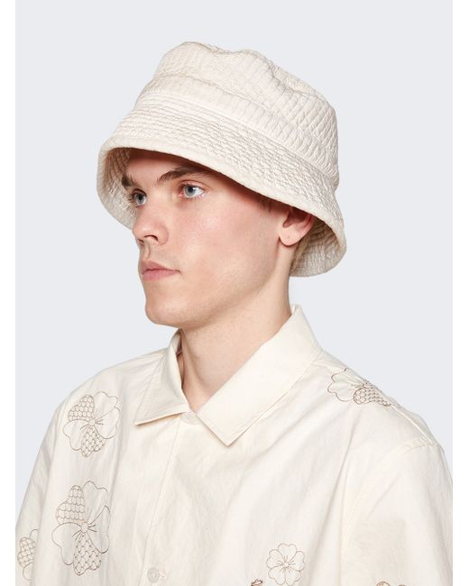 Paris Laundry Quilted Vintage Bucket Hat