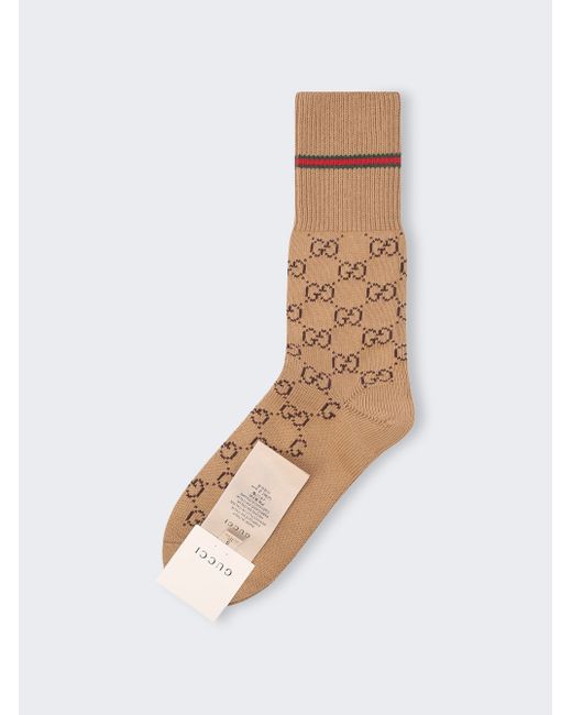 Gucci Cotton Gg Socks